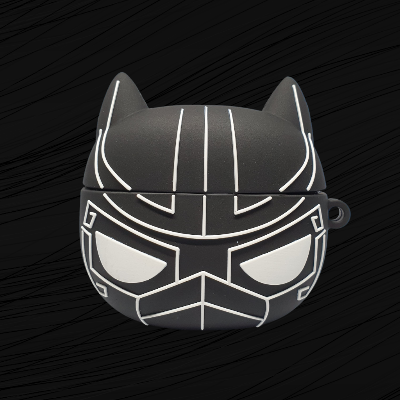 Picture of Black Panther (Only Cover) For Apple Airpods Pro and  pro 2nd Gen Premium Earbuds Protective Cover (Headphone not included) joyroom T03s Pro Headphone not included