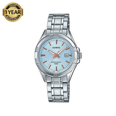 Picture of Casio Enticer Date Ladies Chain Watch LTP-1308D-2AVDF