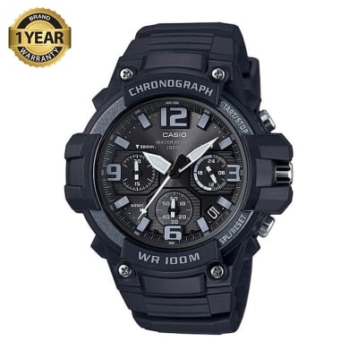 Picture of Casio Chronograph Sports Resin Belt Watch MCW-100H-1A3VDF