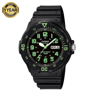Picture of Casio Youth Day Date Resin Belt Watch MRW-200H-3BVDF
