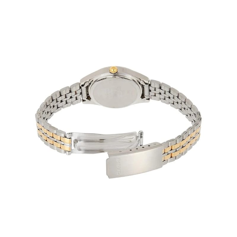 Picture of Casio Standard Two Tone Ladies Chain Watch LTP-1129G-7ARDF
