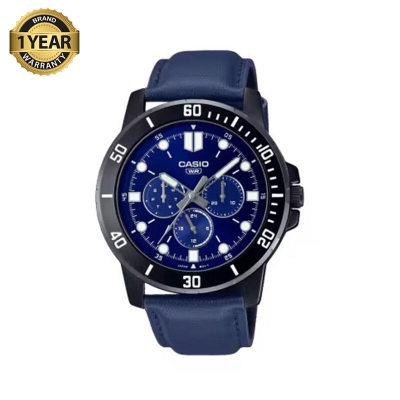 Picture of Casio Enticer Multifunction Blue Belt Watch MTP-VD300BL-2EUDF