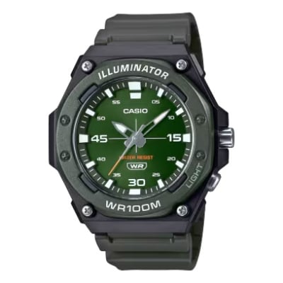 Picture of Casio MW-620H-3AVF Youth Illuminator Fiber Belt Men’s Watch