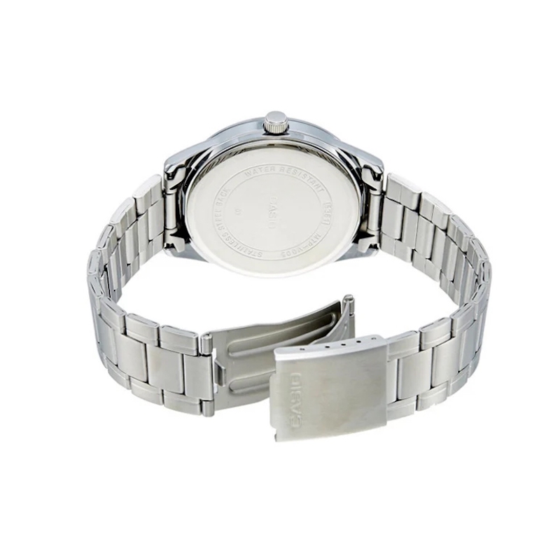 Picture of Casio Stainless Steel Blue Analog Watch MTP-V005D-7BUDF