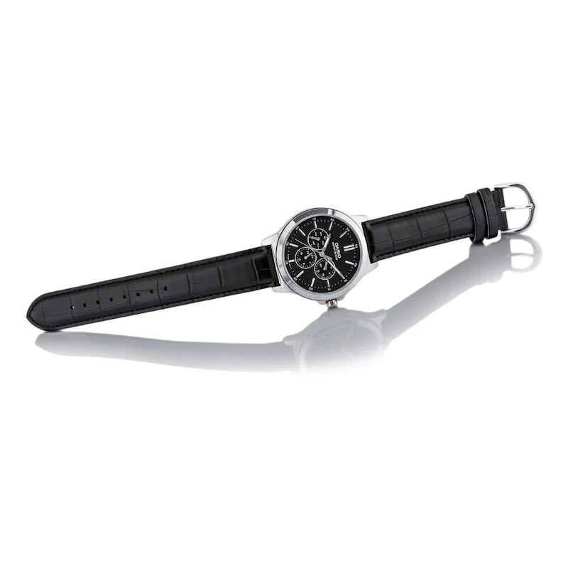 Picture of Casio Enticer Multifunction Silver Belt Watch MTP-V300L-1AUDF