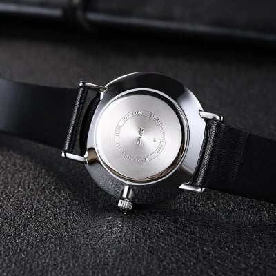 Picture of Casio MTP-VT01L-1B2UDF Minimalistic Black Dial Leather Belt Watch for Men