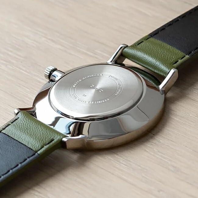 Picture of Casio MTP-VT01L-3BUDF Men's Minimalistic Leather Watch