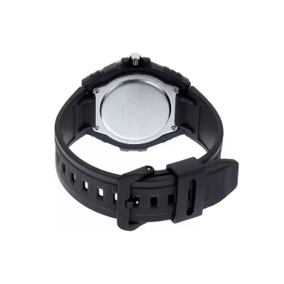 Picture of Casio MWA-100H-1AVDF Youth Illuminator Fiber Belt Men’s Watch