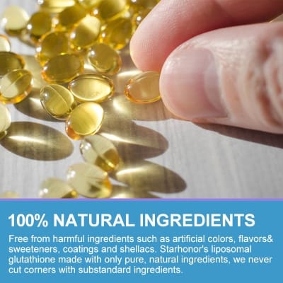 Picture of Glutathione Capsules (bitami) Powerful Whitening 1000mg to Reduce Dull Skin L-Glutathione Supplement  with Collagen Whitening Antioxidant Anti-Aging Boosting Immunity Capsules
