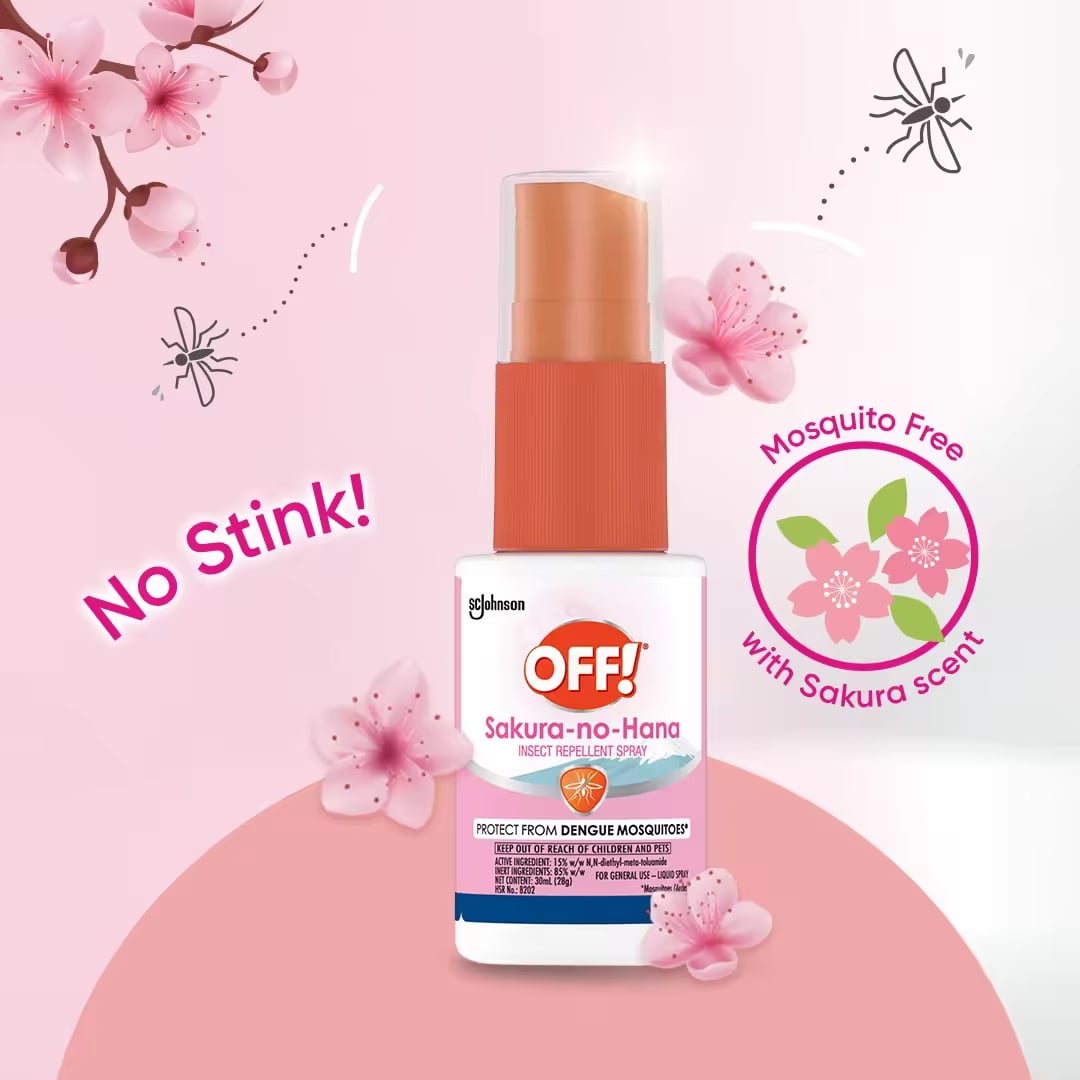 Picture of OFF Sakura-No-Hana Mosquito Repellent Spray