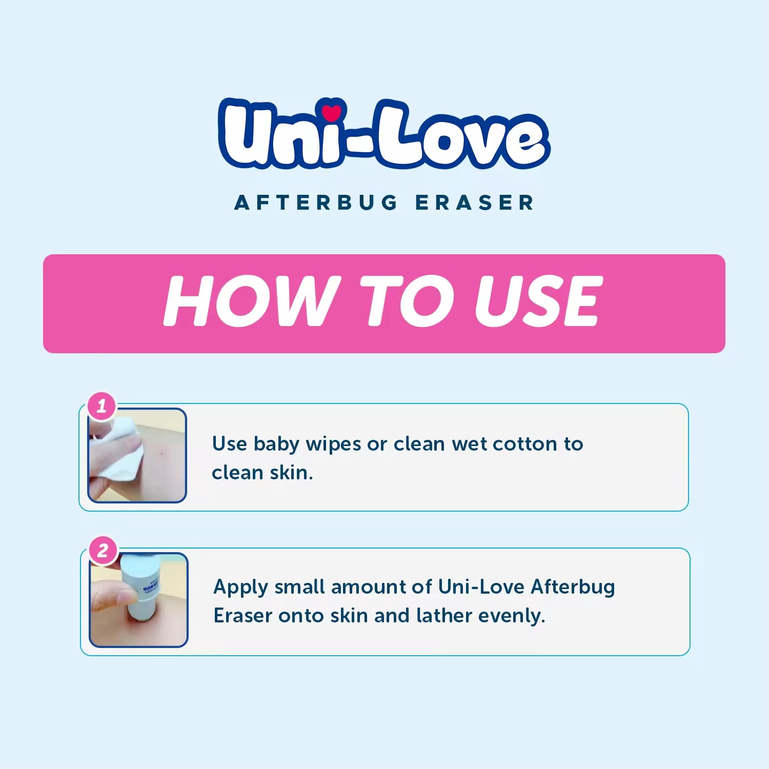 Picture of UniLove Afterbug Eraser 7g