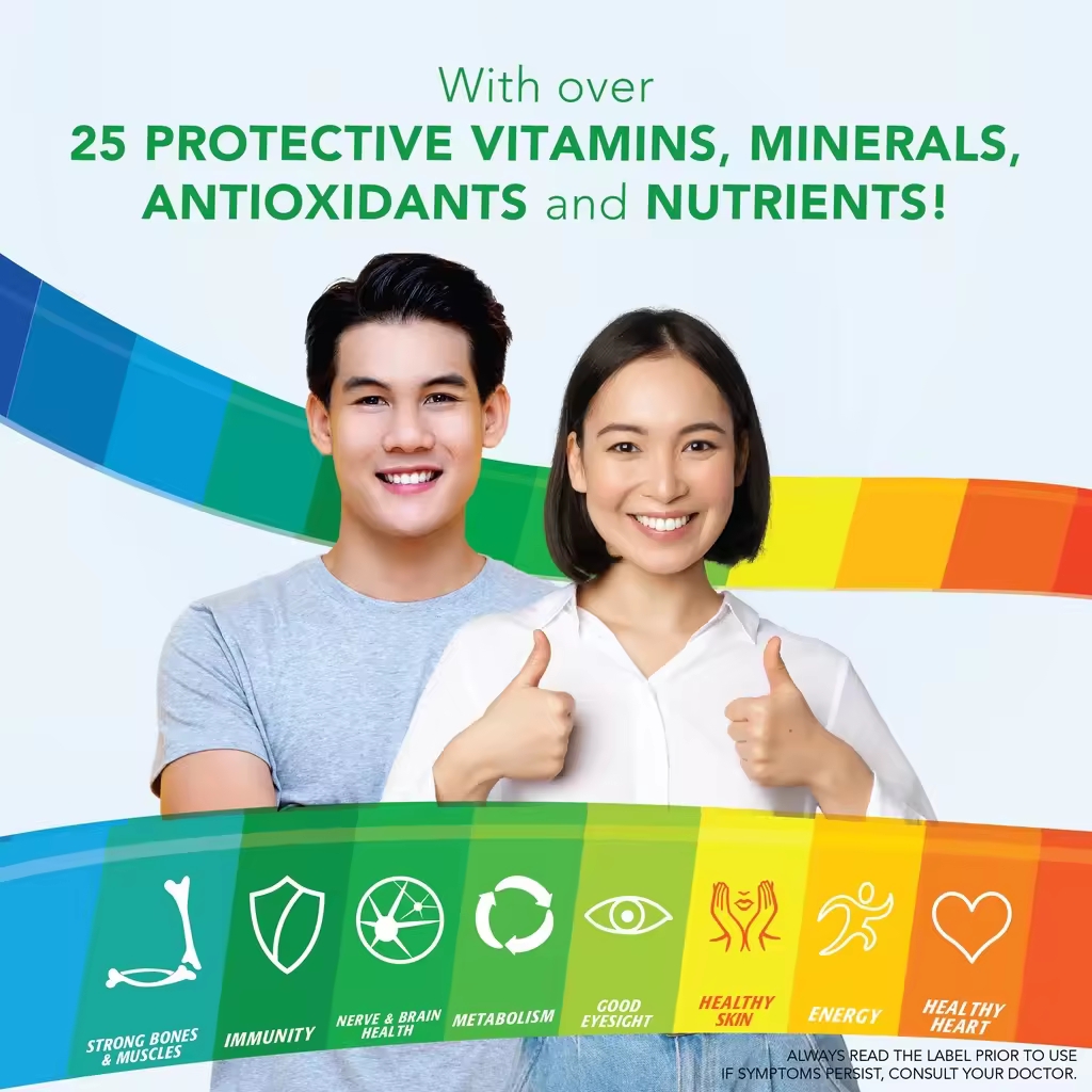 Picture of Centrum Silver Advance 30s Multivitamins + Minerals for 50+ Healthy Heart, Eyes; Energy, Immunity [imported from Philippines]