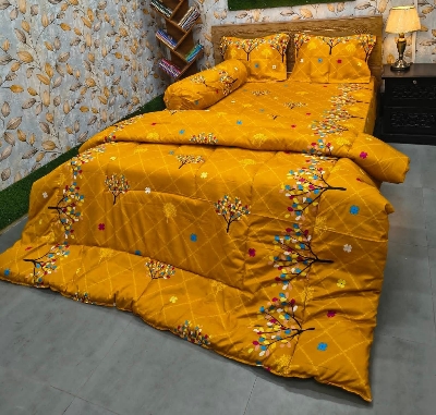 Picture of 5 In 1 Combo Twill Cotton  Comforter Set.   CFS-330