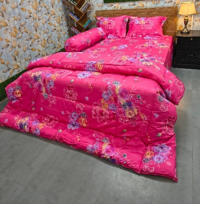 Picture of 5 In 1 Combo Twill Cotton  Comforter Set.   CFS-331