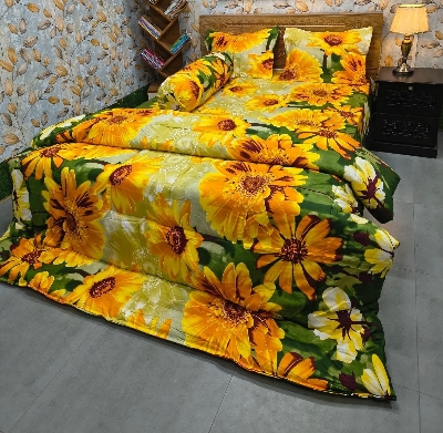 Picture of 5 In 1 Combo Twill Cotton  Comforter Set.   CFS-340