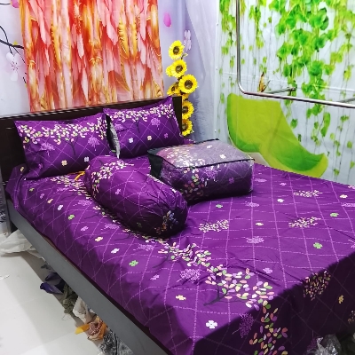 Picture of 5 In 1 Combo Twill Cotton  Comforter Set.   CFS-356