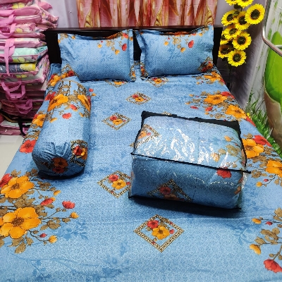 Picture of 5 In 1 Combo Twill Cotton  Comforter Set.   CFS-360