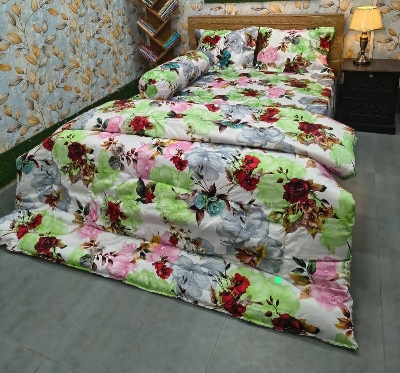 Picture of 5 In 1 Combo Twill Cotton  Comforter Set.   CFS-320