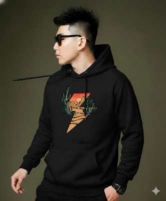 Picture of Mens Cotton Fabeic Hoodie For  H-475