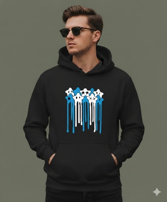 Picture of Mens Cotton Fabeic Hoodie For  H-478
