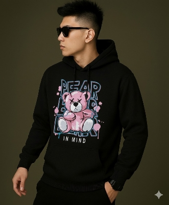 Picture of Mens Cotton Fabeic Hoodie For  H-484
