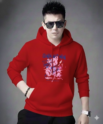 Picture of Mens Cotton Fabeic Hoodie For  H-485