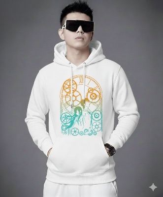 Picture of Mens Cotton Fabeic Hoodie For  H-499