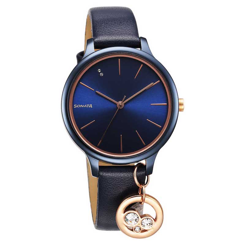 Picture of Sonata Reloaded Black Dial Analog Watch for Men