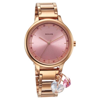 Picture of White Dial Analog Watch