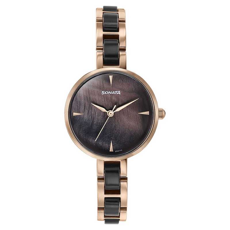 Picture of Utsav Champagne Dial Stainless Steel Watch