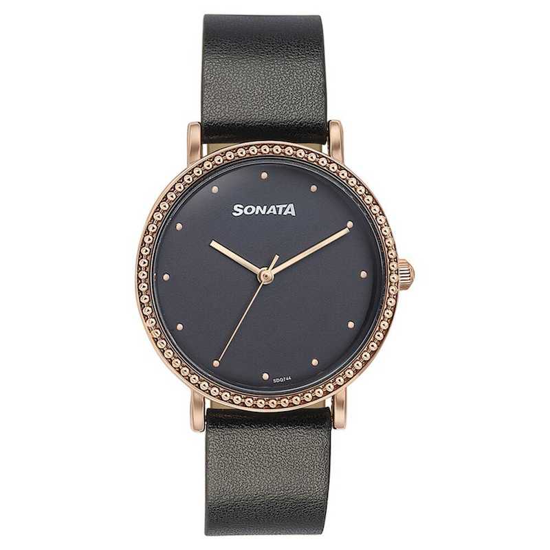 Picture of Sleek Black Dial Analog Watch