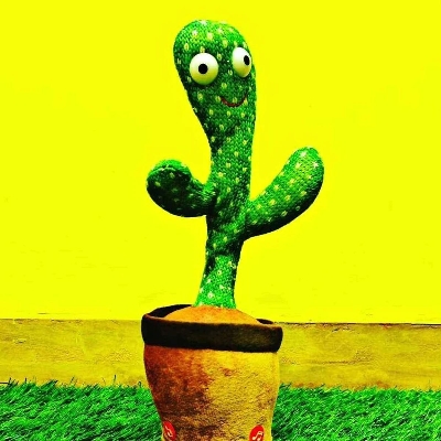 Picture of Premium Dancing Cactus Toy Premium-Multicolor