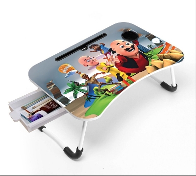 Picture of waterproof table most  Computer Laptop Desk Small Foldable Multi-Function Bed Desk Simple Dormitory Lazy Table Bed with Laptop Table motuu-Multicolor