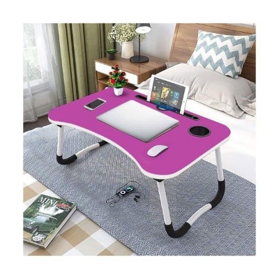 Picture of waterproof table most  most unique Best Premium Quality - Foldable And Portable Multi-Favorable Laptop Table Stand-Study Table-Bed Table - Signifying Quality-Pink