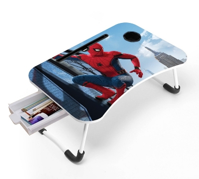 Picture of waterproof table most  best unique  portable laptop table  for kid Study   Computer Laptop Desk Small Foldable Multi-Function Bed Desk Simple Dormitory Lazy Table Bed with Laptop Table-Blueberry