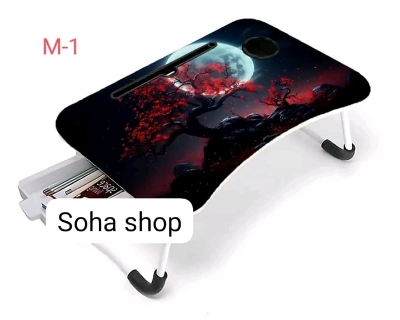 Picture of waterproof table most  best portable laptop table babys study table kids item man item man item women item  Computer Laptop Desk Small Foldable Multi-Function Bed Desk Simple Dormitory Lazy Table Bed with Laptop Table-Black