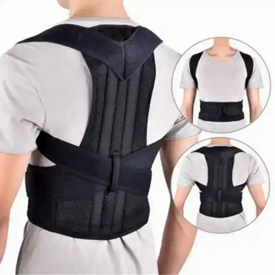 Picture of most important back support  belt  for man and  women use also  free size-Multicolor