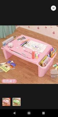 Picture of unique  best smart babys study table  kids study table  platick babu table-Multicolor