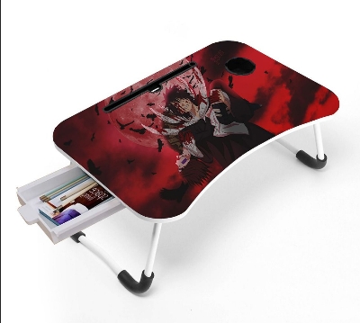 Picture of waterproof stiker table unique  portable study table unique portable laptop table  babys item babys item man item women  Computer Laptop Desk Small Foldable Multi-Function Bed Desk Simple Dormitory Lazy Table Bed with Laptop Table-Green