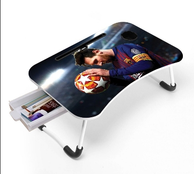 Picture of waterproof stiker table most important portable laptop table  babys item babys study Computer Laptop Desk Small Foldable Multi-Function Bed Desk Simple Dormitory Lazy Table Bed with Laptop Table-Blue