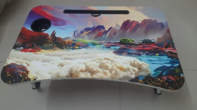 Picture of waterproof stiker table most important portable laptop table  babys item babys study Computer Laptop Desk Small Foldable Multi-Function Bed Desk Simple Dormitory Lazy Table Bed with Laptop Table-Black