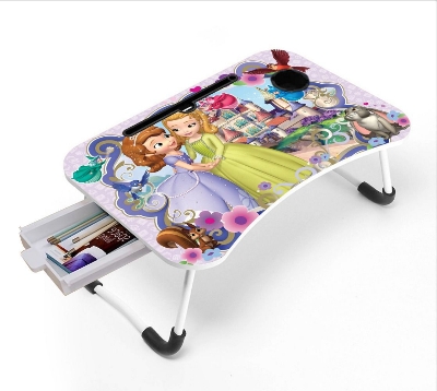 Picture of waterproof stiker table most important portable laptop table  babys item babys study Computer Laptop Desk Small Foldable Multi-Function Bed Desk Simple Dormitory Lazy Table Bed with Laptop Table-Purple