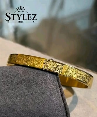 Picture of china ss steel New style Men Cuban Link Chain Bracelet Shiny Rhinestone Inlaid Bangle Jewelry-Cinnamon,16 CM