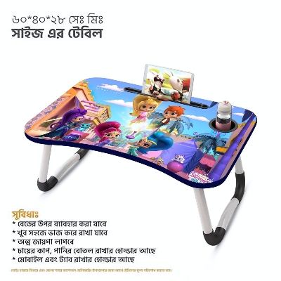 Picture of waterproof t stiker table Computer Laptop Desk Small Foldable Multi-Function Bed Desk Simple Dormitory Lazy Table Bed with Laptop Table bed table laptop use-Orange