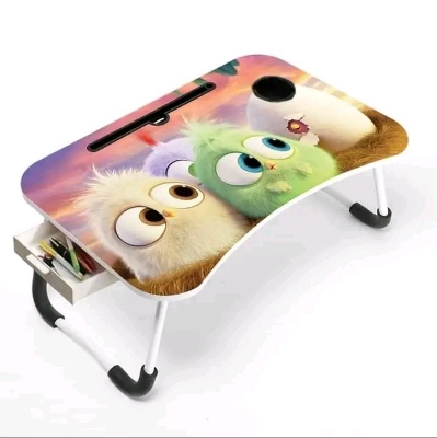 Picture of waterproof  portable fortable laptop table babys study table Computer Laptop Desk Small Foldable Multi-Function Bed Desk Simple Dormitory Lazy Table Bed with Laptop Table-Floral