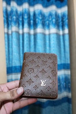 Picture of Men Zipper Wallet Casual Male Wallet Multi-card Soft Purse- For Men - wallet-Black