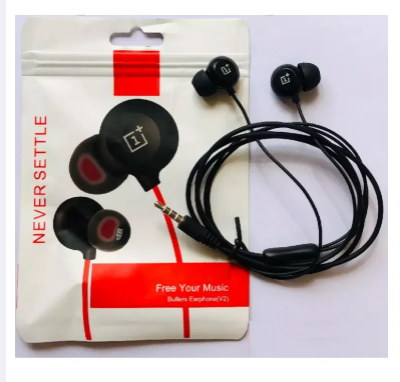 Picture of brand new well OnePlus Buds Wired Earphones with Mic Buds on of the best on low price only my shop-Multicolor