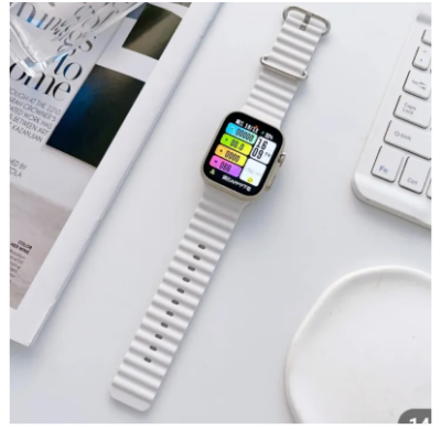 Picture of Trending vairal  Ocean strap For Apple watch band 42mm 44mm 45mm 49mm silicone correa bracelet iWatch Ultra series 7 6 3 se 8-White