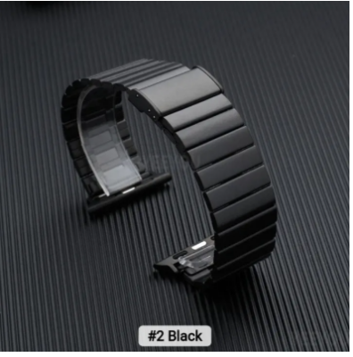 Picture of Trending vairal Magnetic Strap For Apple watch Band 49 mm 42mm 44mm 45mm bracelet iWatch 3 4 5 6 7 se 8 ultra straps-black high