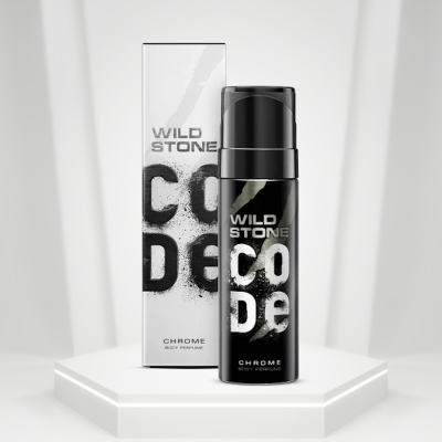 Picture of WILD STONE CODE PERFUME BODY SPRAY CHROME 120ml